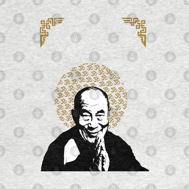 Dalai Lama by Allbestshirts